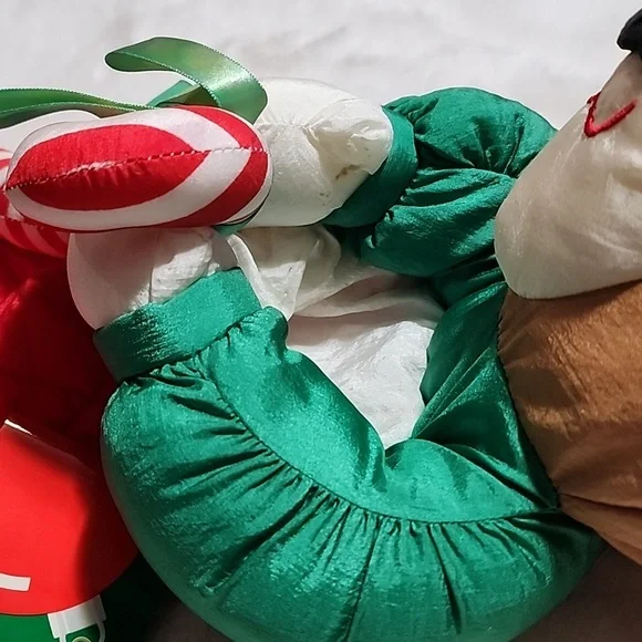 CHRISTMAS STOCKING  TEDDY BEAR 🧸 🐻  WITH JINGLE BELLS 🔔. - Picture 7 of 9